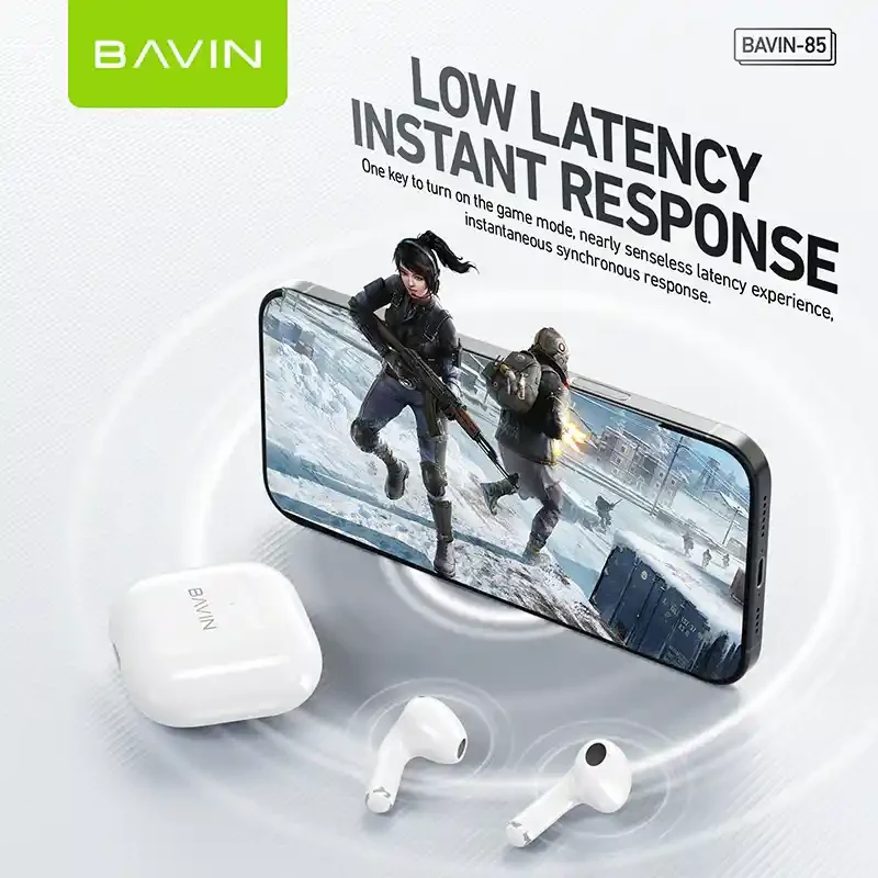 BAVIN 85 TWS Earbuds IPX4 Sweat Resistant | BAVIN | AdvanceStore UK