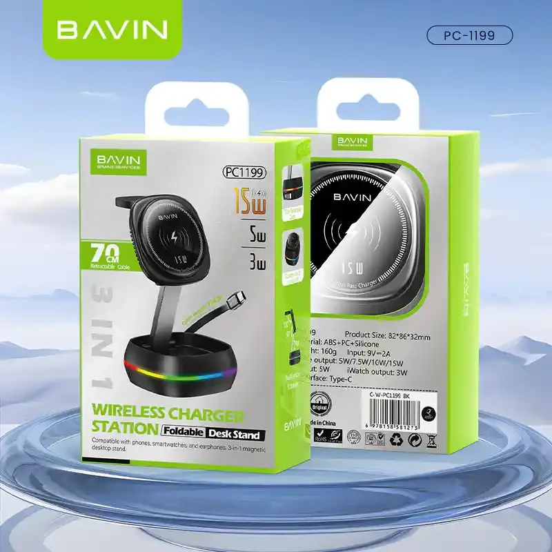 BAVIN PC1199 Qi Wireless Charging Car Holder | BAVIN | AdvanceStore UK