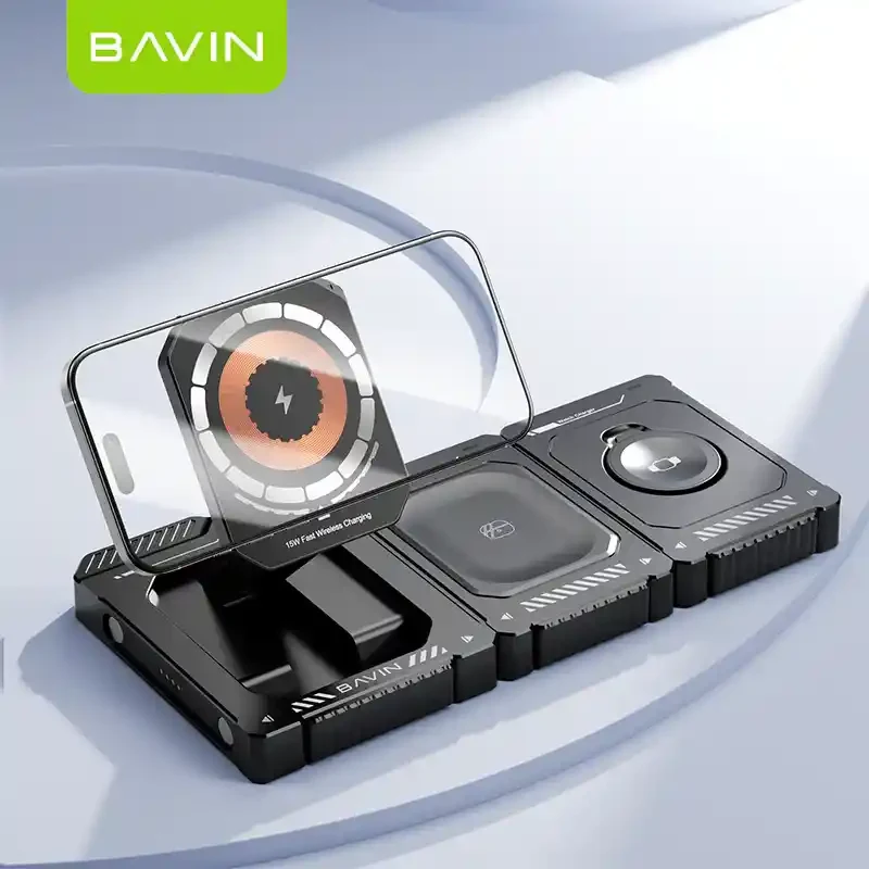 BAVIN PC2032 15W Qi Wireless Charging Car Holder Electric Lock | BAVIN | AdvanceStore UK