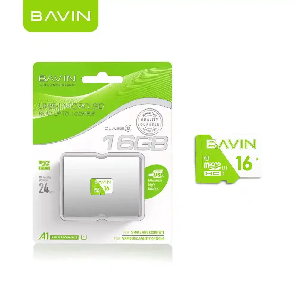 BAVIN TF-B 16GB Micro SD TF Memory Card | BAVIN | AdvanceStore UK