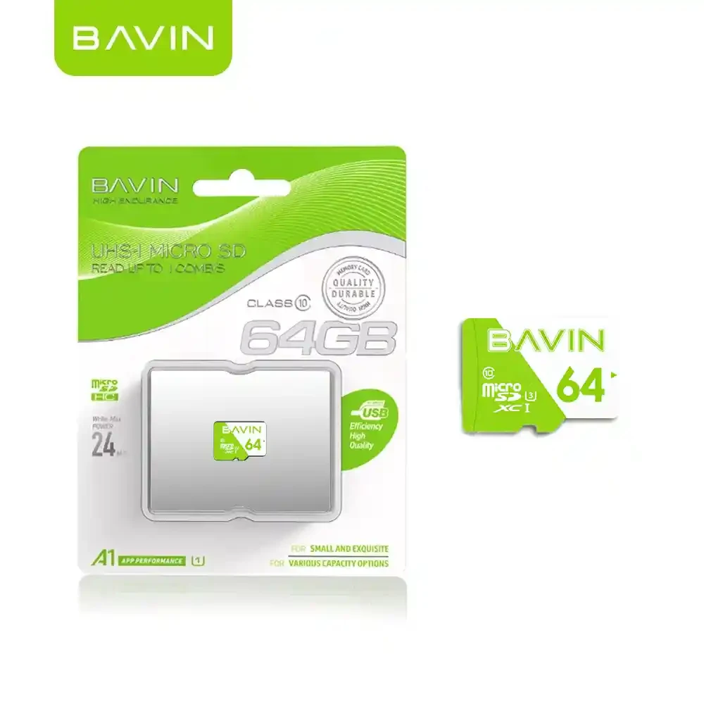 BAVIN TF-B 64GB Micro SD TF Memory Card | BAVIN | AdvanceStore UK