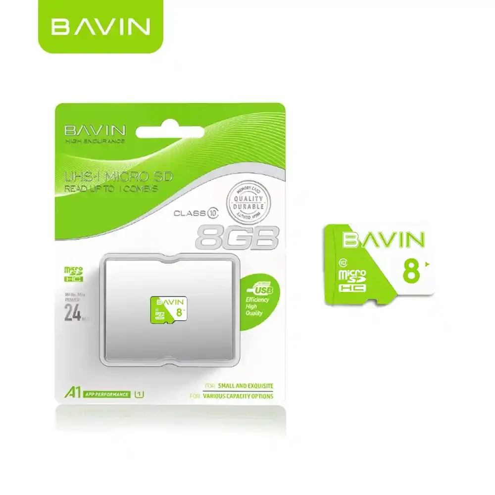 BAVIN TF-B 8GB Micro SD TF Memory Card | BAVIN | AdvanceStore UK