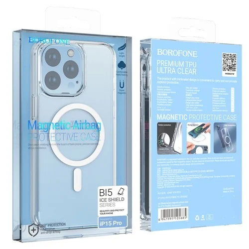 Iphone 15 Ice Shield Series Magnetic Phone Case Bi5 | Unbranded | AdvanceStore UK