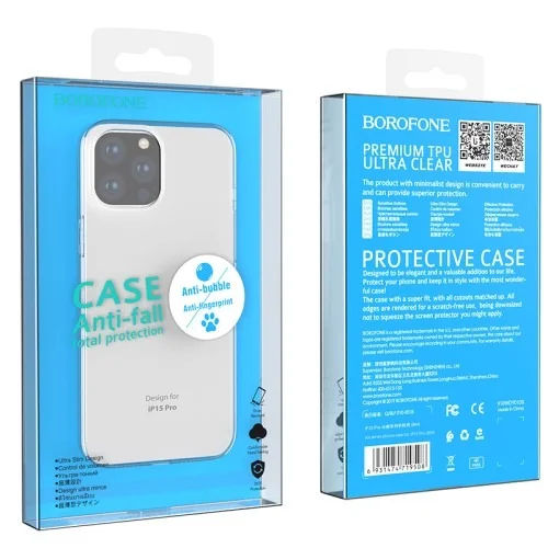 Iphone 15 Pro Transparent Clear Protective Case B14 | Unbranded | AdvanceStore UK