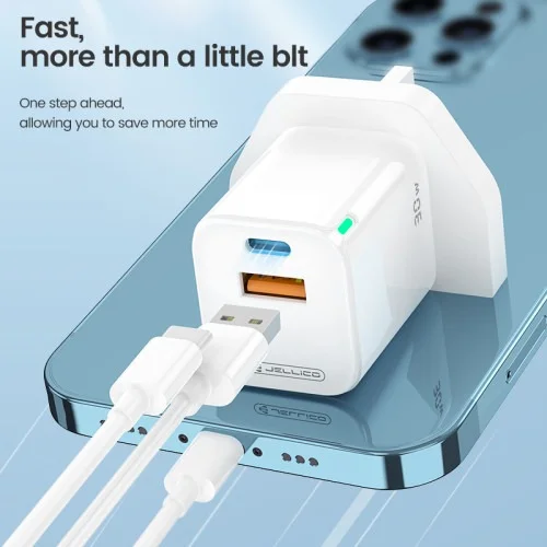 Jellico C50 C To C Charger For Android And Iphone 15 | Jellico | AdvanceStore UK