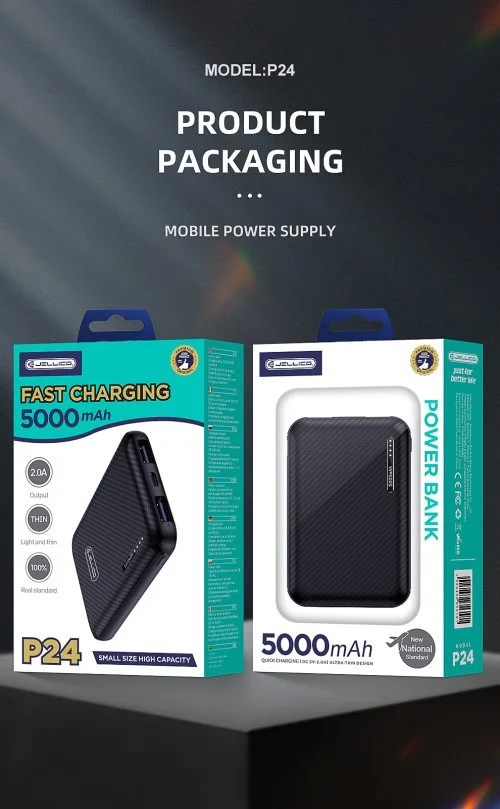 Jellico P24 Power Bank 5000 Mah | Jellico | AdvanceStore UK