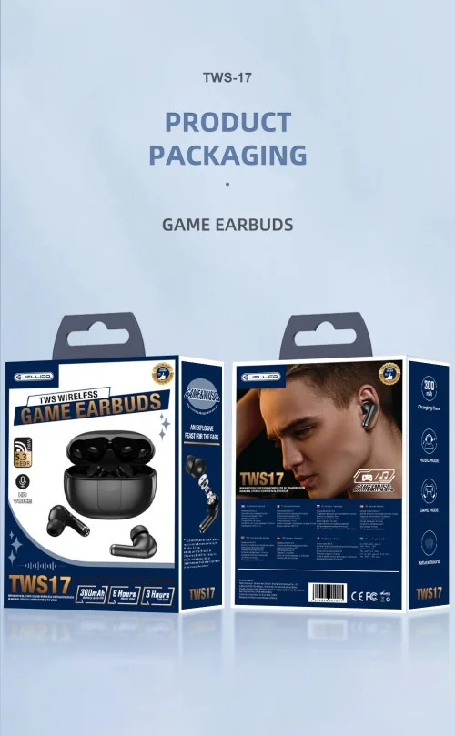Jellico Tws17 Earphones Wirless 5 3 With Hd Voice Quality | Jellico | AdvanceStore UK