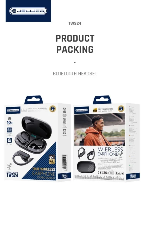 Jellico Tws24 True Wireless Earphone Stereo Earbuds | Jellico | AdvanceStore UK