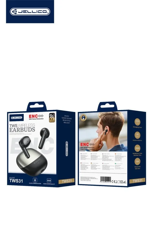 Jellico Tws31 Enc Noise Reduction Wireless Earbuds | Jellico | AdvanceStore UK