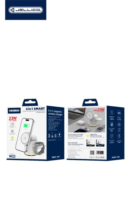 Jellico W17 Foldable Magnetic Wireless Charger For On The Go Convenience | Jellico | AdvanceStore UK