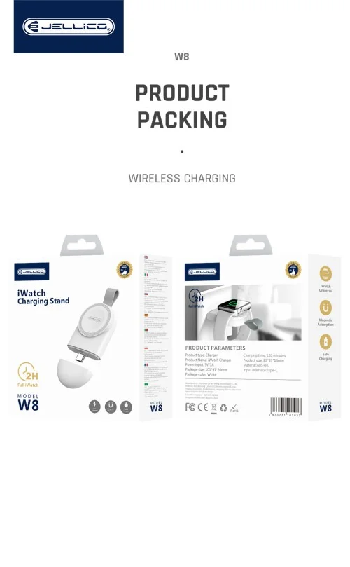 Jellico W8 Iwatch Charging Stand Sleek Durable And Convenient Charger Dock | Jellico | AdvanceStore UK