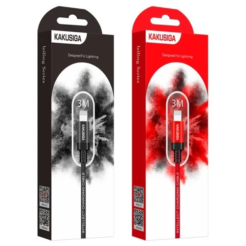 Ksc 331 Leiling Charging Data Cable Lightning 3m | Kakusiga (KSC) | AdvanceStore UK