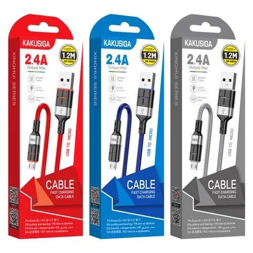 Ksc 696 Xinghui Smart Fast Charging Data Cable Micro | Kakusiga (KSC) | AdvanceStore UK