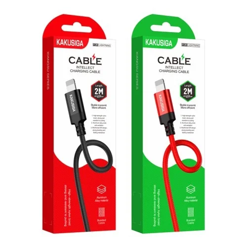 Ksc 698 Xiangsu Smart Fast Charging Data Cable Lightning 2m | Kakusiga (KSC) | AdvanceStore UK