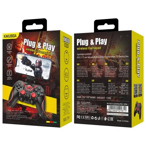 Ksc 711 Qingyu Bluetooth Gamepad | Kakusiga (KSC) | AdvanceStore UK