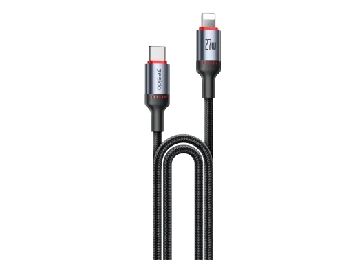 Yesido Ca184 2m 27w Fast Charging Type C To Lightning Cable Durable And High Speed Data | Yesido | AdvanceStore UK