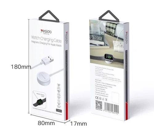 Yesido Ca69 For Apple Watch Usb Magnetic Charger | Yesido | AdvanceStore UK