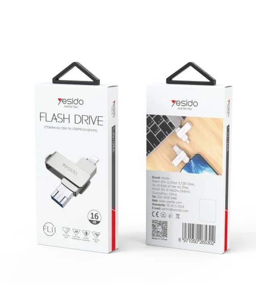 Yesido Fl11 Flash Drive Otg Memory Stick For Usb Micro Lighting 32gb | Yesido | AdvanceStore UK