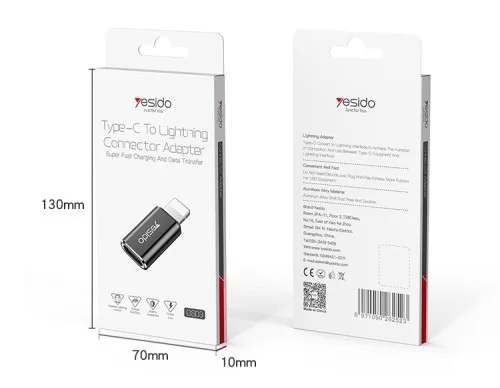 Yesido Gs03 Type C To Lighting Otg Data Transfer Super Fast | Yesido | AdvanceStore UK