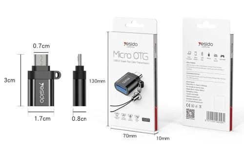 Yesido Gs07 Micro Otg Data Transfer Super Fast | Yesido | AdvanceStore UK