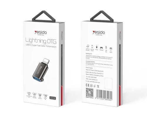 Yesido Gs14 Lighting Otg Adapter Fast 3 0 Data Transfer | Yesido | AdvanceStore UK