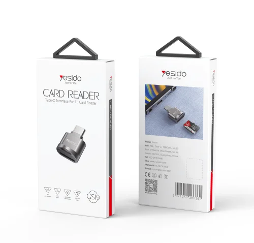 Yesido Gs19 Type C Card Reader For Tf Card Readers | Yesido | AdvanceStore UK