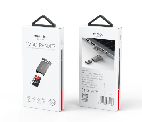 Yesido Gs20 Usb 2 0 Tf Card Reader | Yesido | AdvanceStore UK