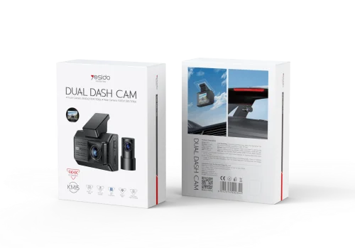 Yesido Km15 Dual Dash Cam Front Camera 3840x2160p 30fps Rare 1920x1080 30fps | Yesido | AdvanceStore UK