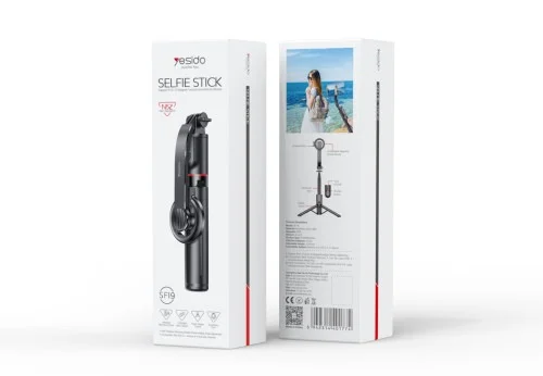 Yesido Sf19 Selfi Stick For 12 To Iphone 15 Also Work With Android Devices | Yesido | AdvanceStore UK