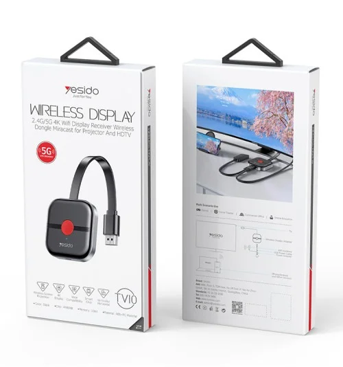 Yesido Tv10 Wireless Display For Tv Make Your Tv Into Smart Tv | Yesido | AdvanceStore UK