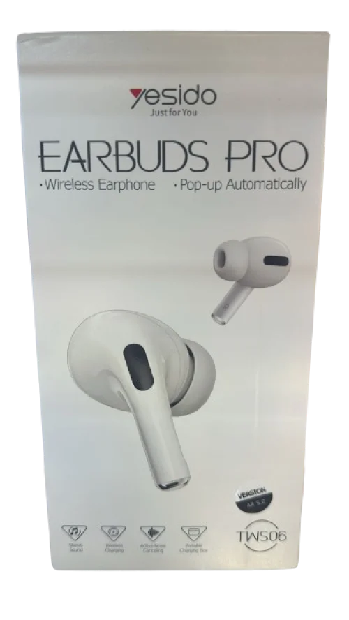 Yesido Tws06 Bluetooth Earbuds Pro Noise Cancelling Havy Base | Yesido | AdvanceStore UK