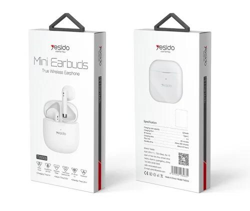 Yesido Tws09 Tws Wireless Bluetooth Earphone White | Yesido | AdvanceStore UK