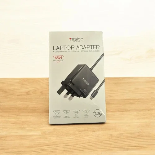 Yesido Yc93 65w Gan Fast Charging Laptop Charger Compact And Efficient Power Adapter | Yesido | AdvanceStore UK