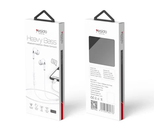 Yesido Yh34 Earphone For Iphone 7 8 X With Bluetooth Pop Out Window Deep Bass | Yesido | AdvanceStore UK