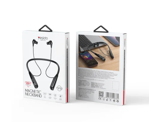 Yesido Ysp22 Bluetooth 5 0 Wireless Sports Earphones With Magnetic Design And Long Battery Life | Yesido | AdvanceStore UK