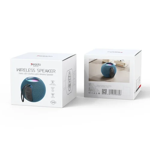 Yesido Ysw13 Portable Bluetooth 5 1 Speaker With 5w Output And Rgb Lighting | Yesido | AdvanceStore UK