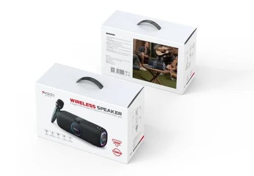Yesido Ysw21 Rgb Light Bluetooth 5 0 120w Wireless Speaker With Uhf Microphone | Yesido | AdvanceStore UK
